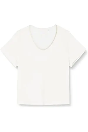 Taifun Damski 371372-16231 T-shirt, offwhite, 44, , 44