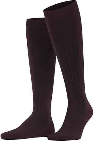 Falke Mężczyźni Podkolanówki Shadow M Kh Bawełna długie z wzorem 1 Para, , 43-44