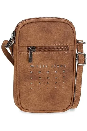Pepe Jeans Holly mała torba na ramię brązowa 11 x 17,5 x 2,5 cm sztuczna skóra, brązowa, rozmiar uniwersalny mała torba na ramię, , Rozmiar uniwersalny, Mała torba na ramię