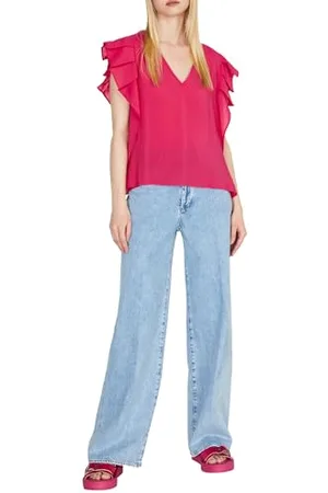 Sisley Womens 52C7LQ04B Blouse, , XS, , XS