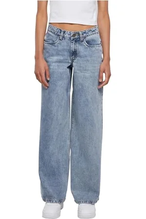 Urban classics Damskie spodnie damskie Mid Waist Wide Denim 26, , 26