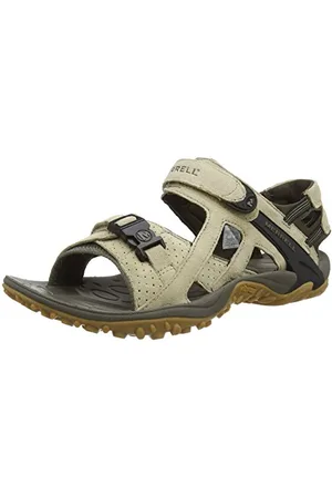 Merrell Męskie sandały trekkingowe Kahuna III, Klasyczny taupe, 42 EU