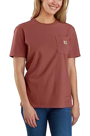 Carhartt Carhatt damska luźna koszulka z krótkim rękawem z krótkim rękawem, , XS