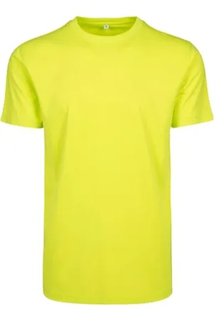 Build Your Brand Męski T-shirt z okrągłym dekoltem, basic, męski top z bawełny, z okrągłym dekoltem, dostępny w wielu kolorach, rozmiary XS-5XL, , 4XL