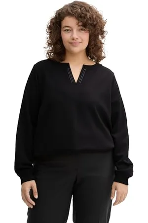 TOM TAILOR Bluza damska Plussize, , 48 duże rozmiary