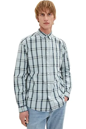 TOM TAILOR Męskie Koszula 1034891, , L