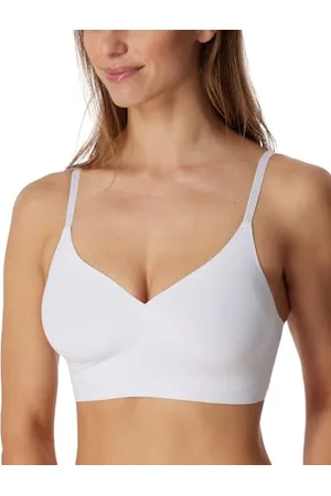 Schiesser Damen Bustier Spaghettiträger mit herausnehmbaren Pads - Invisible Soft