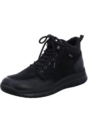 ARA Męskie buty BENJO-GTX Oxford, czarne, niebieskie, 41 EU, , 41 EU Weit