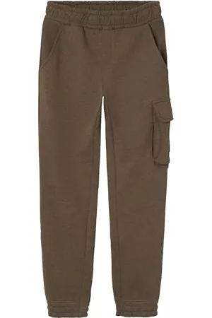 NAME IT Spodnie dresowe chłopięce Nkmvaronto SWE Pant Bru, , 116