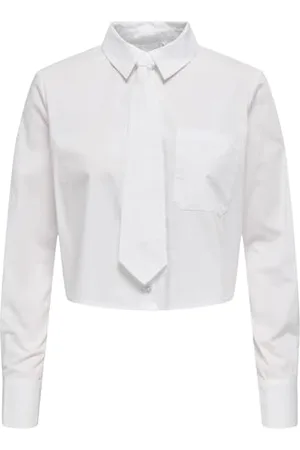 ONLY ONLCILLE Life LS TIE Shirt XT WVN, , XL