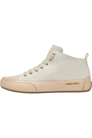 Candice Cooper Mid S, Damskie sznurowane buty, Ecru-Dust, 35 EU, Ecru Dust, 35 EU