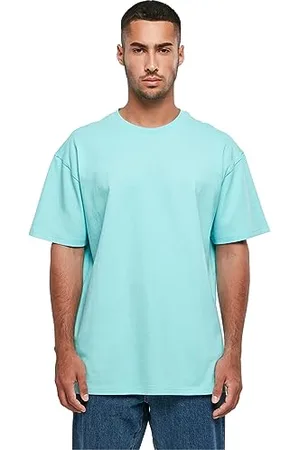 Build Your Brand Męski T-shirt Heavy Oversize Tee, Basic T-shirt dla mężczyzn, oversized fit, bawełna, rozmiary XS-5XL, , XXL