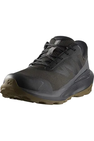Salomon Męskie buty trekkingowe Elixir Tour wodoodporne, black asfalt castlerock, 44 EU