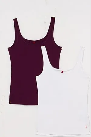 HUGO BOSS Twin Vest Sukienki, Open Purple543, XXL Damski, , XXL