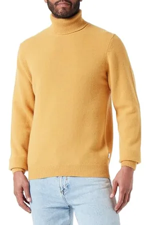 Casual Friday CFKarl Roll Neck Bounty Knit męski sweter z dzianiny drobno dziergany sweter z golfem, , XXL