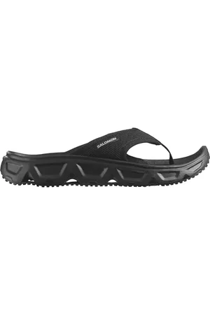 Salomon Relax Break 6.0 męskie slippery, czarne/czarne/stopowe, 46 2/3 EU, Black Alloy, 46 2/3 EU