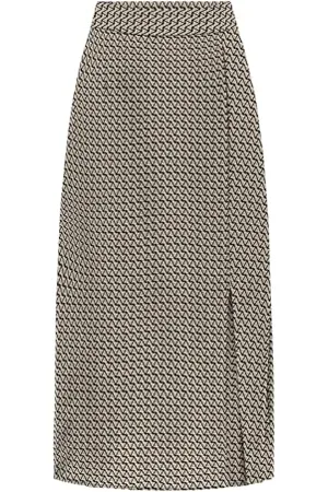 ONLY Onlnova Life VIS Piper Slit Skirt AOP, , S