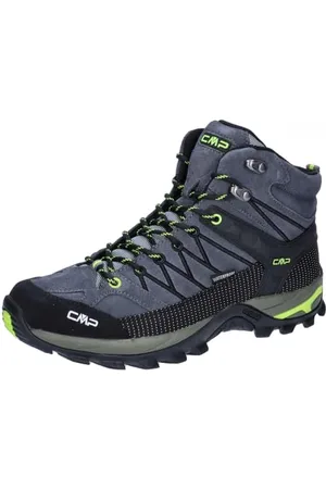 CMP Rigel Mid Trekking Shoes WP, Kaki-Kwas, 40 Mężczyźni, , 44 EU