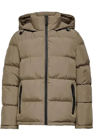 ONLY ONLPAULA ANN Premium Puffer OTW kurtka damska, brązowa, XL, , XL