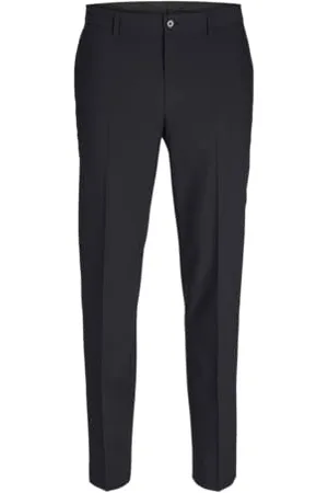 JACK & JONES Męskie spodnie garniturowe Jprbushwick Harry Spodnie, ciemnogranatowe/dopasowanie: Slim Fit, W46, , 20