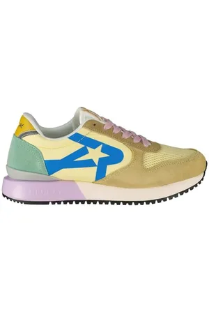 Replay Damskie buty sportowe Fiber W Mix, 002 beżowe, 35 EU, , 35 EU