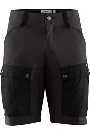 Fjällräven Męskie krótkie spodnie z dwoma kieszeniami Keb Shorts M szary szary (czarny/szary kamień) 44