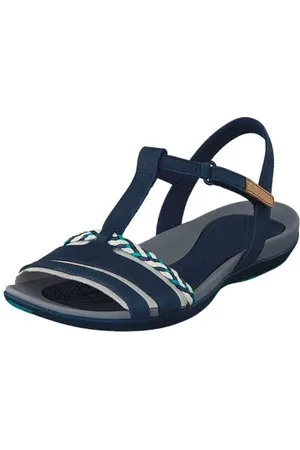 Clarks Tealite Grace damskie sandały typu T, - Navy - 39.5 EU