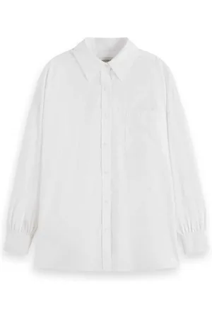 Scotch&Soda Core Girlfriend Poplin Shirt, , 40