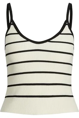 JACK & JONES Jxesther Tight Short Stripe Top Knit, , L