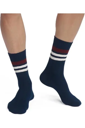 Dim Miękkie ciepłe skarpety męskie Bamboo Retro Sporty x1, , 39-42 EU