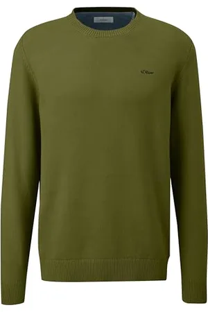 QS by s.Oliver Sweter z wyszywanym logo, , 3XL