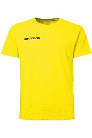 Givova T-Shirt Bawełna Fresh, Żółty, 4XL