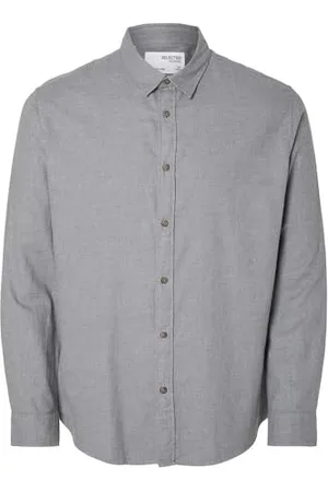 SELECTED Męska koszulka flanelowa, , L