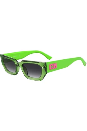 Dsquared2 Icon 0017/S Okulary przeciwsłoneczne, Green Fluo, 53 damskie, , 53