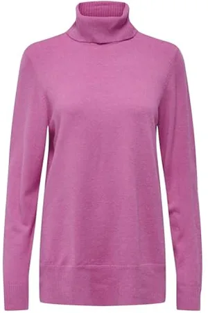 ONLY ONLIBI LS CC KNT Long Slit Rollneck CC KNT, , XS