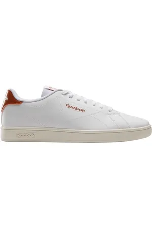 Reebok Court CLN buty tenisowe, uniseks, białe/ciemne, 42, Biały Biały Darkginger, 43 EU