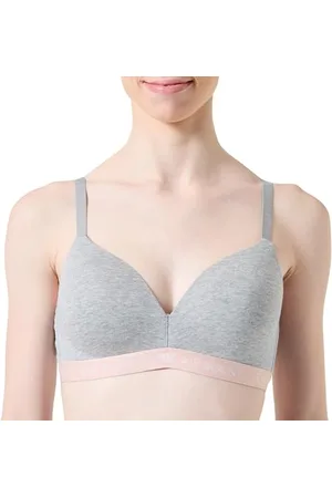 Emporio Armani Iconic Logoband Padded Triangle Biustonosz, , L