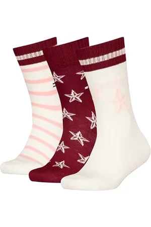 Tommy Hilfiger Unisex 701229875 Skarpety na prezent, miękki różowy, 35 do 38 (3 sztuki), , 35 to 38
