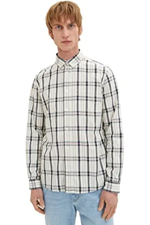 TOM TAILOR Męskie Koszula 1034891, , XL