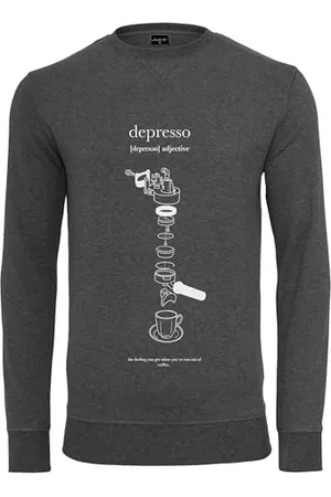Mister Tee Depresso Crewneck męski, , XS Duże rozmiary