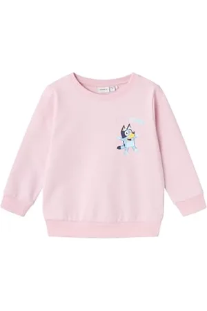 NAME IT Nmfappa Bluey Sweat Unb Sky bluza dziewczęca, , 92