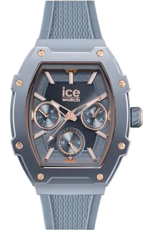 Ice-Watch ICE boliday Horizon blue - Damski niebieski zegarek z silikonowym paskiem - 022867 (Mały)