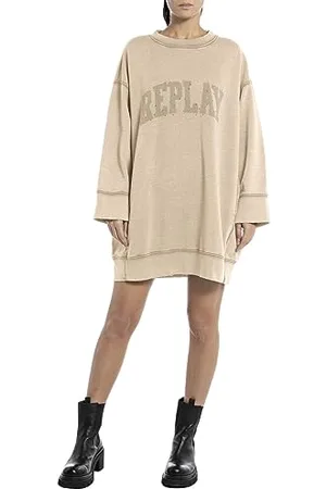 Replay Damska bluza oversize, , XS