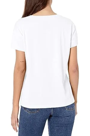 Armani Exchange A|X Burnout Icon Logo Tee T-shirt damski, , średni