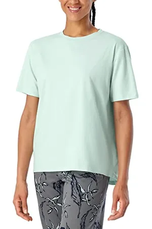 Schiesser Damski T-Shirt Top Piżamowy, , 36, , 36