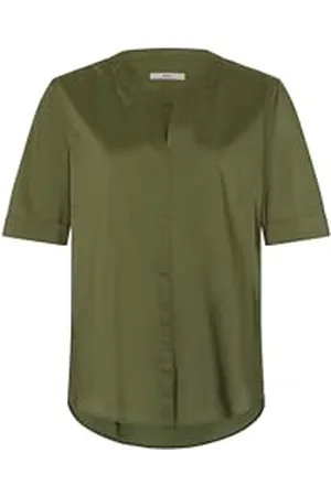 Brax Damska bluzka w stylu Veri Basic Cotton półrękawy, , 38