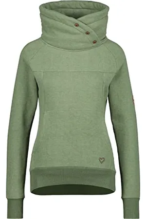 alife kickin Alife and Kickin damska bluza fioletowa A bluza damska sweter ze stójką sweter XS-XXL,