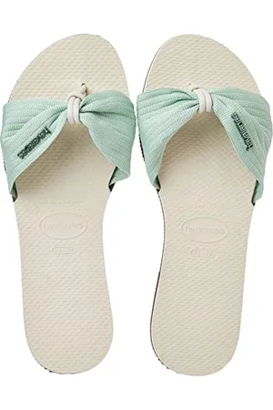 Havaianas Damskie sandały St Tropez Basic Beigemineral Green, Beżowy zielony mineralny, 33/34 EU