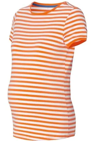 ESPRIT Koszulka z krótkim rękawem w paski, , XL