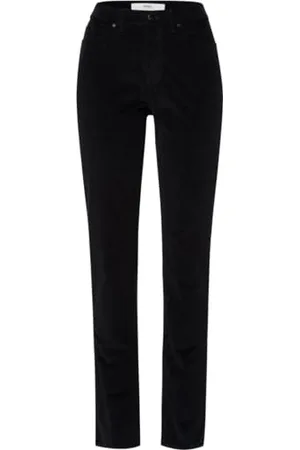 Brax Damskie aksamitne spodnie w stylu Mary Structure, , 27W / 34L